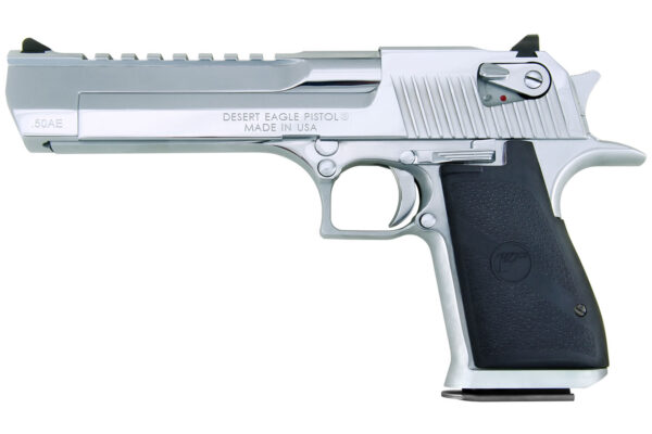 Magnum Research Desert Eagle 50 AE Mark XIX Pistol with Polished Chrome Finish