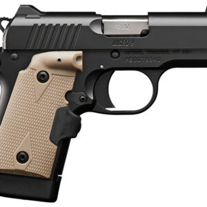 Kimber Micro 9 9mm with Desert Tan Crimson Trace Lasergrips