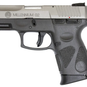 Taurus PT140 Millennium G2 40 S&W Pistol with Stainless Slide and Gray Frame