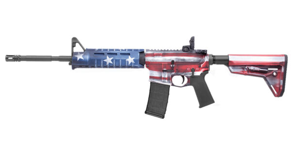 Colt LE6920 5.56mm Magpul Sporter Carbine with American Flag Cerakote Finish