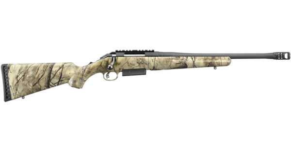 Ruger American Rifle Ranch 450 Bushmaster with Wild Camo IM Brush Stock