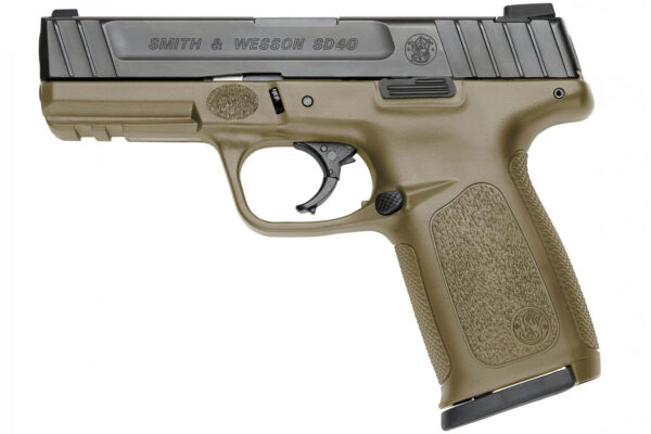 Smith & Wesson SD40 40 S&W Flat Dark Earth (FDE) Striker-Fired Pistol