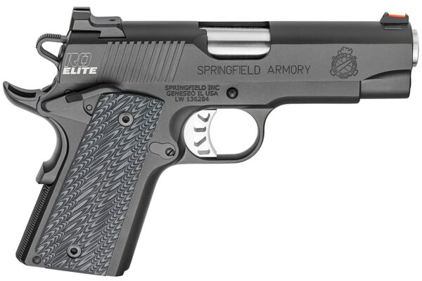 Springfield 1911 Range Officer Elite Compact 45 ACP with 4 Magazines and Range Bag