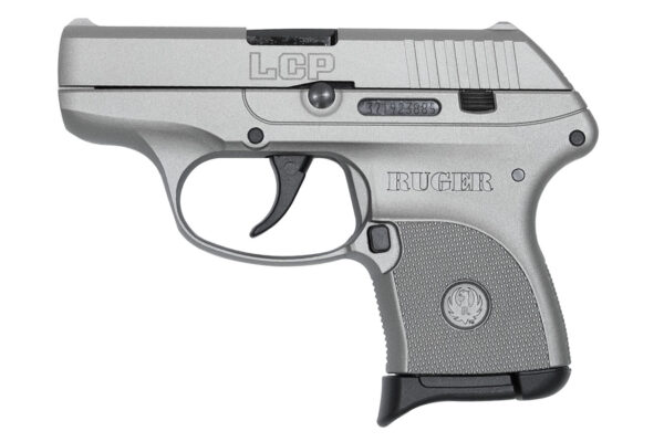 Ruger LCP 380 Auto Centerfire Pistol with Savage Silver Cerakote Finish