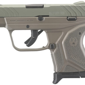 Ruger LCP II 380 ACP Carry Conceal Pistol with Elite Earth Cerakote Frame and Jungle G