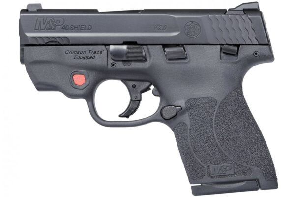 Smith & Wesson M&P40 Shield M2.0 40 S&W with Crimson Trace Laser and Thumb Safety