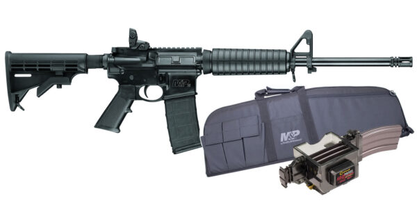 Smith & Wesson M&P15 Sport II 5.56mm Rifle with Caldwell Mag Charger and Duty Series Gun Case