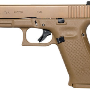 Glock 19x 9mm Full-Size FDE Pistol with 17 Round Magazine