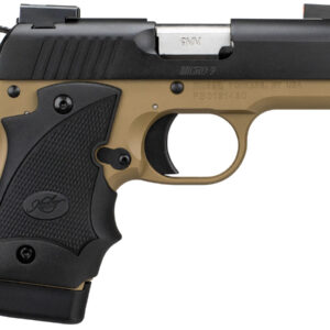 Kimber Micro 9 Desert Night (DN) 9mm Carry Conceal Pistol with TruGlo TFX Pro Sights