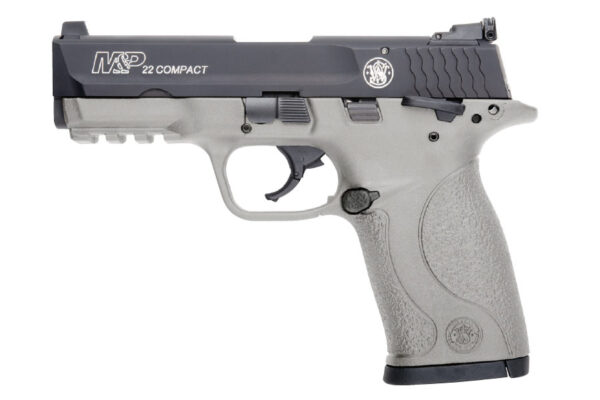 Smith & Wesson M&P22 Compact 22LR Rimfire Pistol with H152 Stainless Cerakote Finish