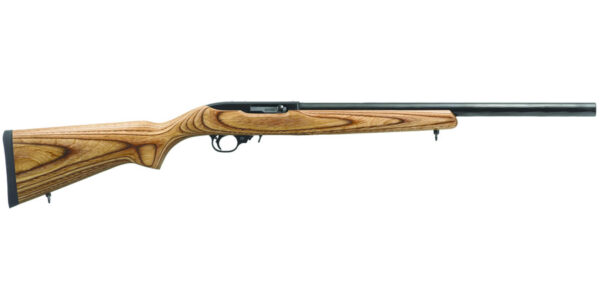 Ruger 10/22 Target 22LR Rimfire Rifle with Brown Laminate Stock