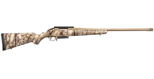 Ruger American Rifle 6.5 Creedmoor w/ GoWild I-M Brush Camo Stock and AI-Style Magazin