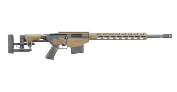 Ruger Precision Rifle 308 Winchester with M-LOK and Dark Earth Cerakote Finish