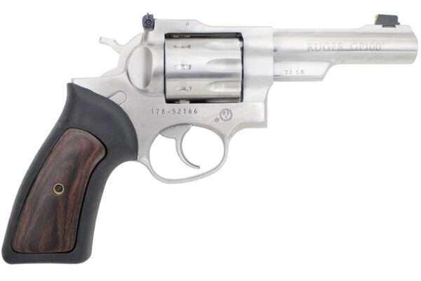 Ruger GP100 22LR Double-Action Revolver with 4.2-Inch Barrel