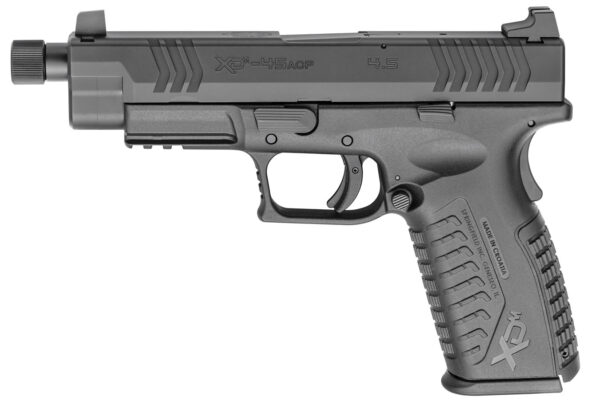 Springfield XDM .45ACP 4.5 Black Essentials Package with Threaded Barrel