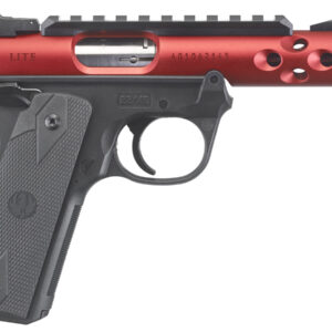 Ruger Mark IV 22/45 Lite 22LR Red Anodized with Threaded Barrel