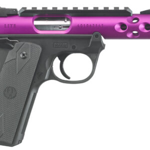 Ruger Mark IV 22/45 Lite 22LR Magenta Anodized with Threaded Barrel