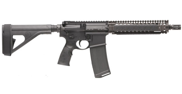 Daniel Defense MK18 5.56mm NATO Pistol with Stabilizing Brace and FDE Rail