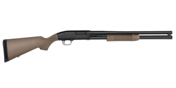 Mossberg Maverick 88 Security 12 Gauge Pump Shotgun with FDE Stock