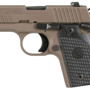 Sig Sauer P238 Emperor Scorpion 380 ACP Flat Dark Earth Pistol  with Night Sights