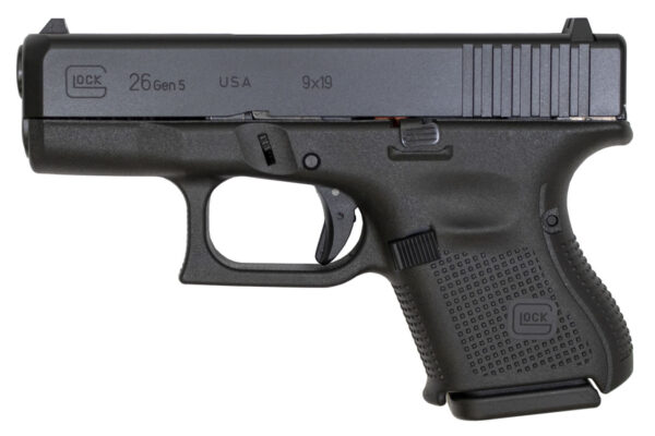 Glock 26 Gen5 9mm Carry Conceal Pistol with Fixed Sights (Made in USA)