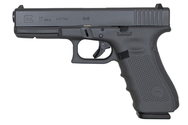 Glock 17 Gen4 9mm 17-Round Pistol with Sniper Gray Cerakote Finish
