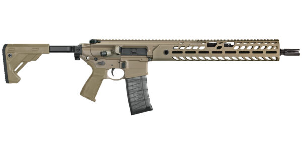 Sig Sauer MCX Virtus Patrol 300 Blackout Semi-Auto Rifle with FDE Finish