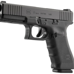 Glock 17 Gen4 9mm 17-Round Pistol with Front Serrations and Night Sights