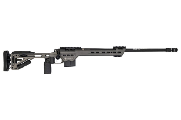 Masterpiece Arms 6.5BA 6.5 Creedmoor Bolt-Action Precision Rifle with Tungsten Cerakote Finish