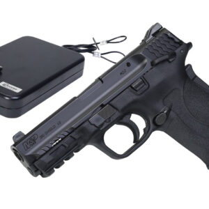 Smith & Wesson M&P380 Shield EZ 380 ACP Pistol w/ Thumb Safety and Lockdown Large Handgun Vault