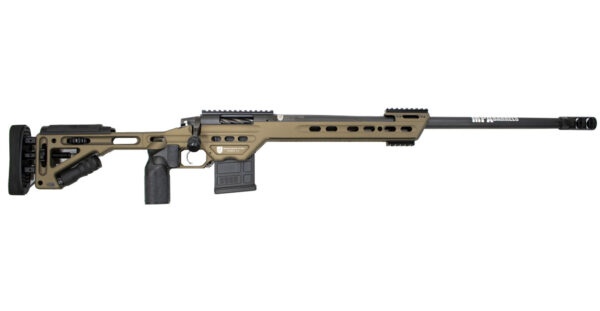 Masterpiece Arms 6.5BA 6.5 Creedmoor Bolt-Action Precision Rifle with Burnt Bronze Finish