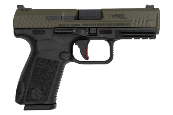 Canik TP9SF Elite 9mm Pistol with OD Green Slide