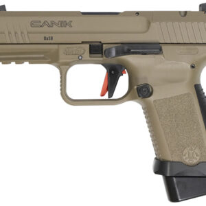 Canik TP9 Elite Combat 9mm Flat Dark Earth Pistol with Threaded Barrel