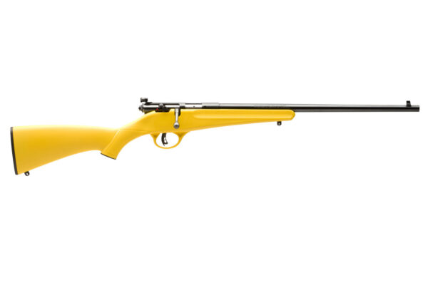 Savage Rascal Youth 22LR Bolt Action Rimfire Rife with Yellow Stock