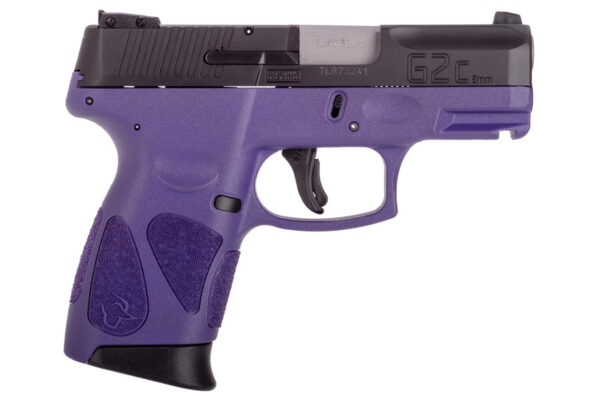 Taurus G2C 9mm Sub-Compact Pistol with Purple Frame and Black Slide