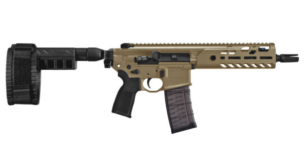 Sig Sauer MCX Virtus 300 Blackout Flat Dark Earth (FDE) Pistol with PSB