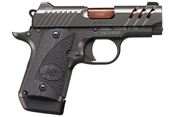 Kimber Micro 9 ESV Gray 9mm Carry Conceal Pistol with Ported Slide