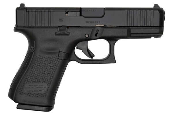 Glock 19 Gen5 9mm MOS 10-Round Pistol with Front Slide Serrations