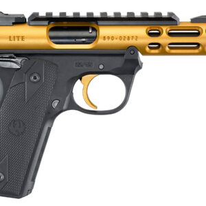 Ruger Mark IV 22/45 Lite 22LR Gold Anodized with Threaded Barrel