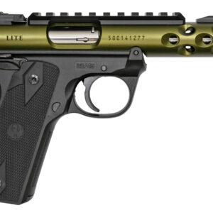 Ruger Mark IV 22/45 Lite 22 LR Green Anodized with Threaded Barrel