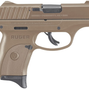 Ruger EC9s 9mm Carry Conceal Pistol with Flat Dark Earth Cerakote Finish