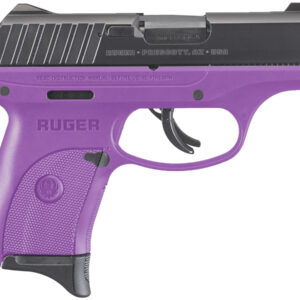 Ruger EC9s 9mm Carry Conceal Pistol with Purple Cerakote Finish