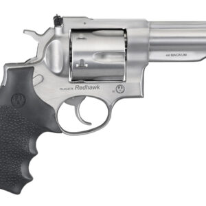 Ruger Redhawk 44 Rem Mag Satin Stainless Revolver with Hogue Monogrip