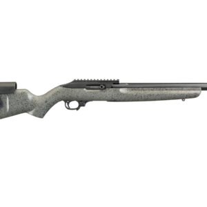 Ruger Custom Shop 10/22 Competition 22 LR Semi-Auto Rifle with Gray/Black Speck Laminate Stock
