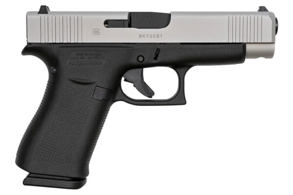 Glock 48 9mm 10-Round Pistol with Silver Slide