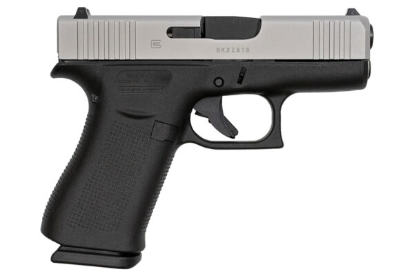 Glock 43X 9mm 10-Round Pistol with Silver Slide
