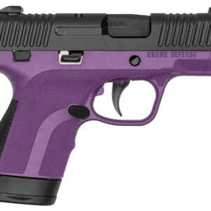 Honor Defense Honor Guard 9mm Sub-Compact Pistol with Purple Grip Frame