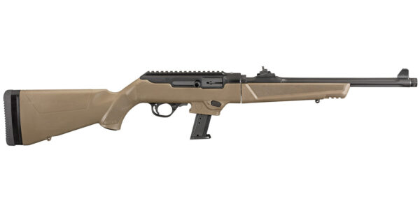 Ruger PC Carbine 9mm with FDE Stock and Threaded Barrel