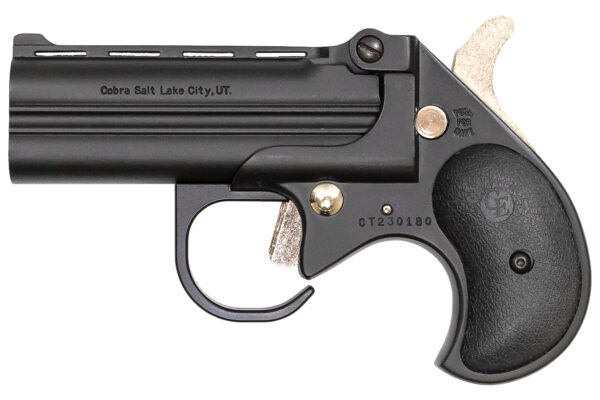 Cobra Enterprise Inc 38 Special Long Bore Derringer Guardian Package with Black Cerakote Finish