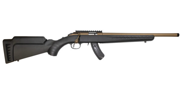 Ruger American Rimfire Mini Ranch 22LR Bolt-Action Rifle with Burnt Bronze Threaded Ba